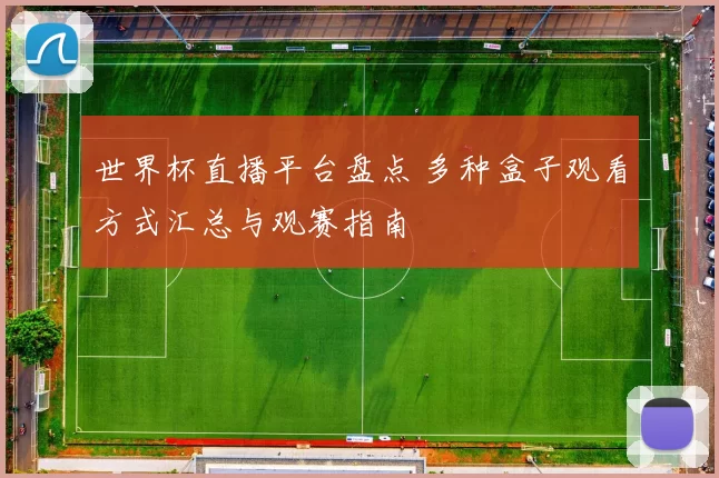 世界杯直播平台盘点 多种盒子观看方式汇总与观赛指南